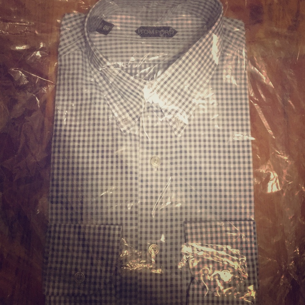 Brand new Tom Ford button down shirt